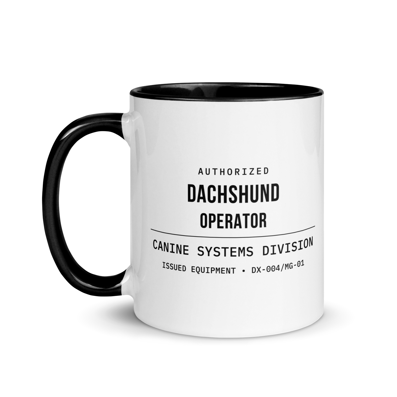 Dachshund Authorized Operator mug